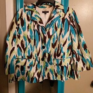 Notations Cropped Blazer